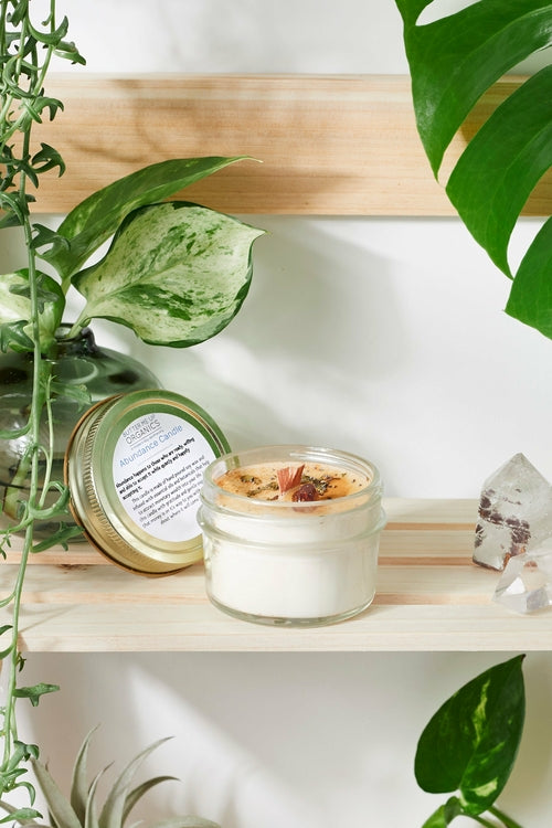 Bougie d'intention Abondance – cire de soja