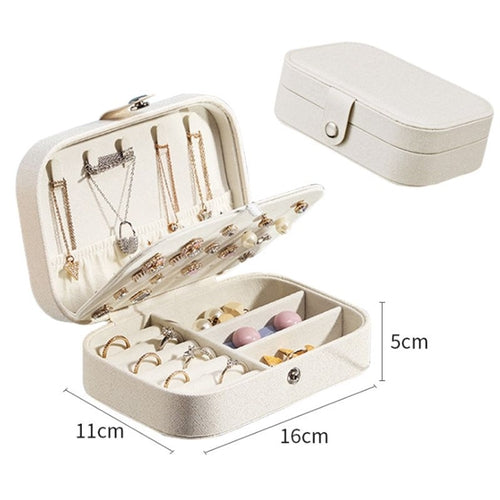 Écrin à bijoux de voyage zippé