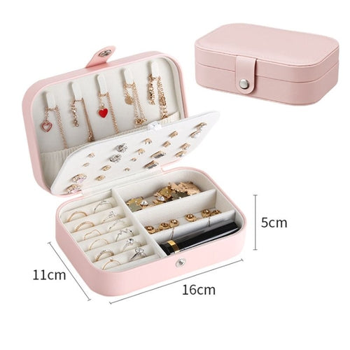 Écrin à bijoux de voyage zippé