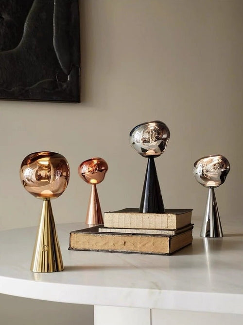 Lampe Melt sans fil – effet verre fondu