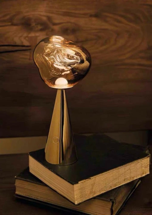 Lampe Melt sans fil – effet verre fondu