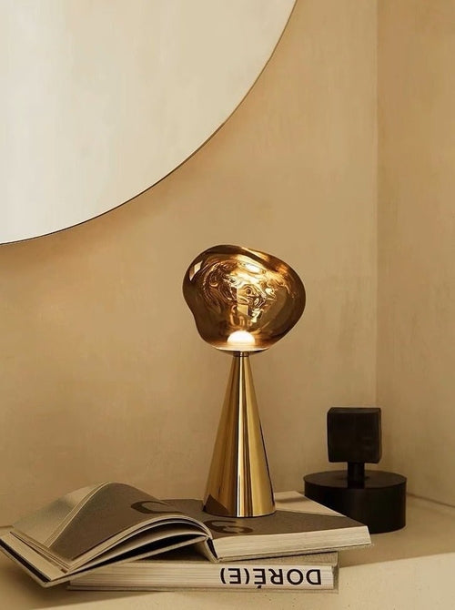 Lampe Melt sans fil – effet verre fondu
