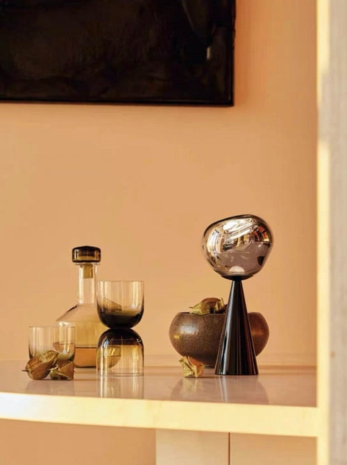 Lampe Melt sans fil – effet verre fondu