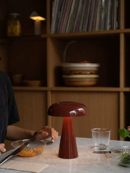 Lampe champignon Como – sans fil et dimmable